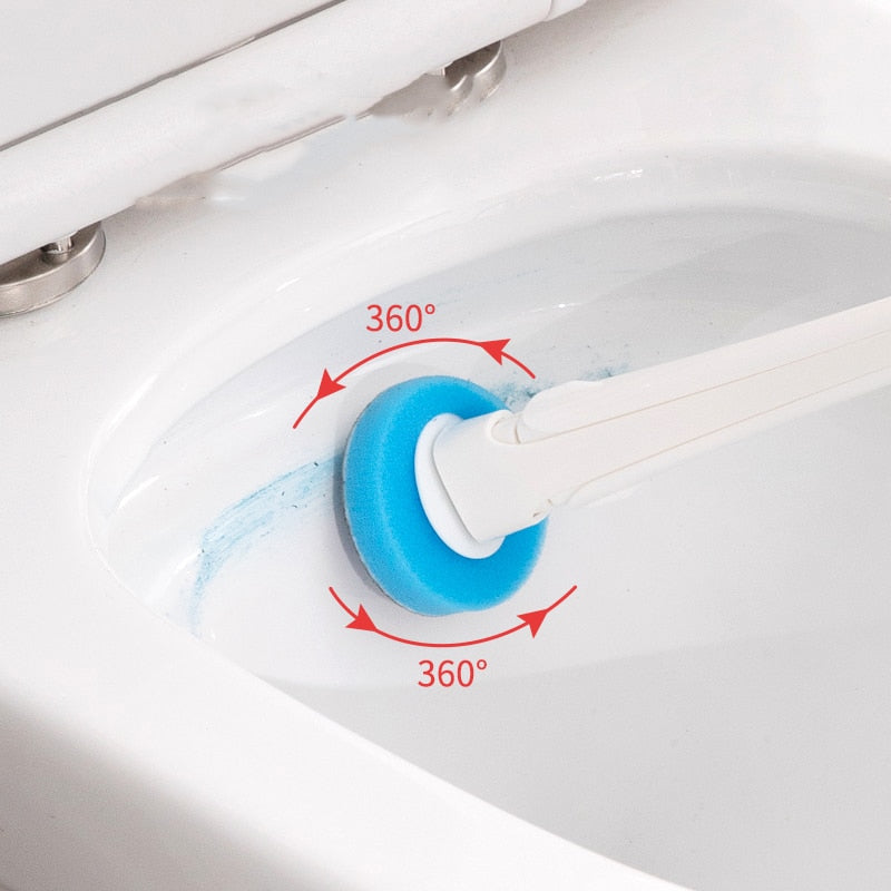Brosse jetable pour toilettes