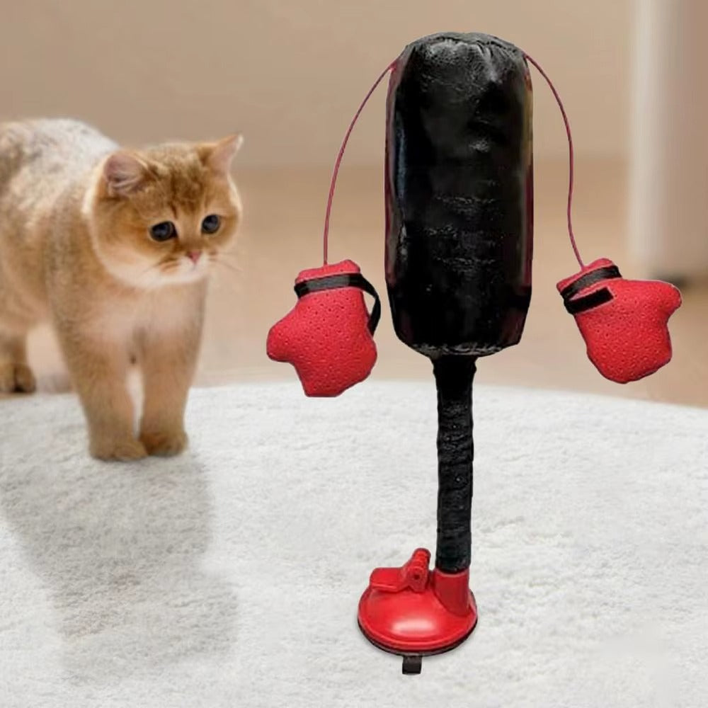 Tragbarer Katzen-Boxsack-Spielzeug