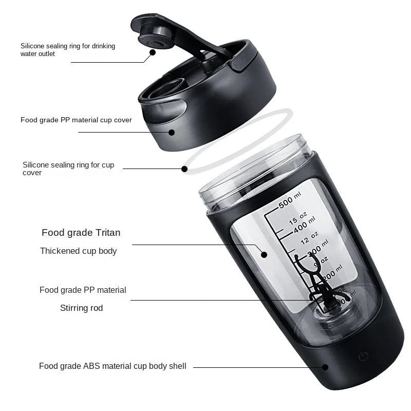 Elektrischer tragbarer Whey Protein Shaker