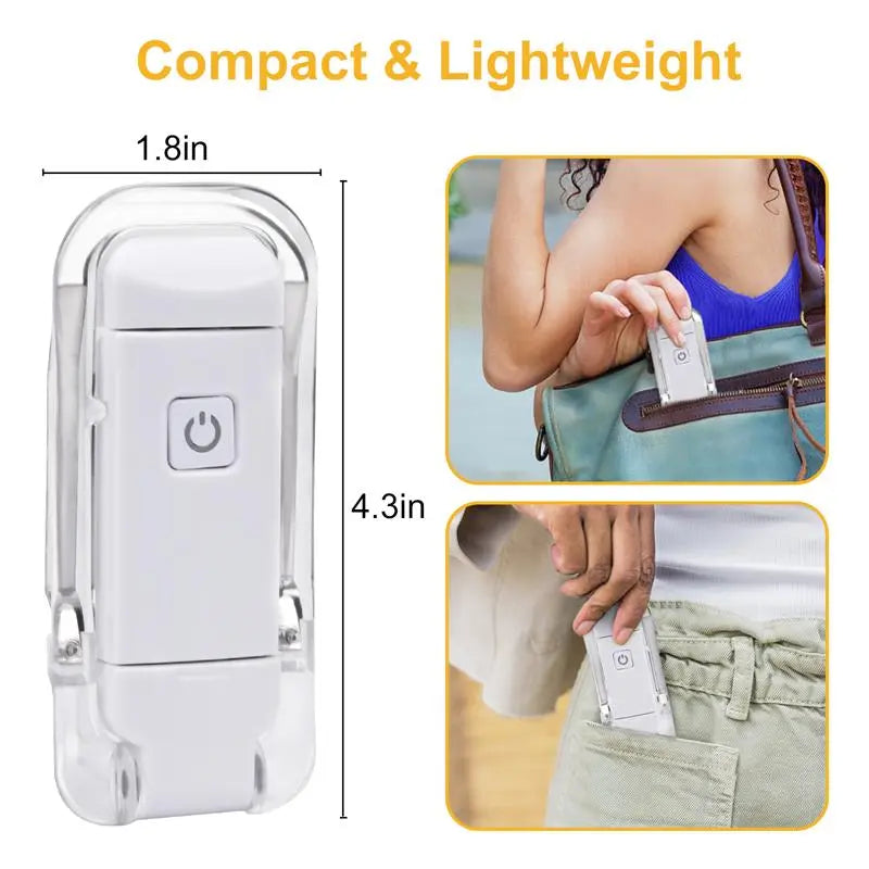 Lampe de Lecture LED USB Rechargeable Protection des Yeux