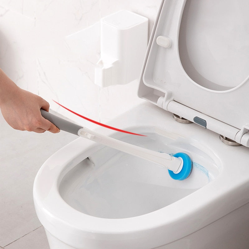 Brosse jetable pour toilettes
