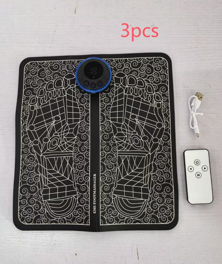 Tapis de massage de pieds rechargeable