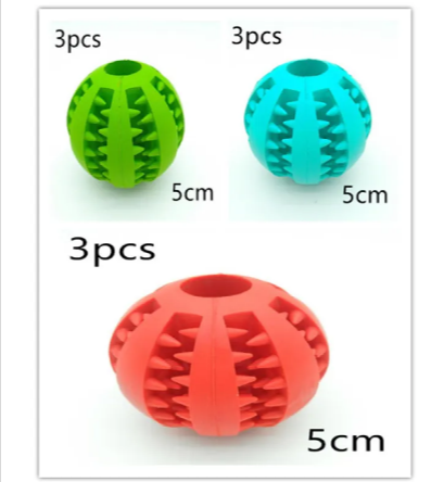 Interaktiver Gummi-Schleuderball für Hunde