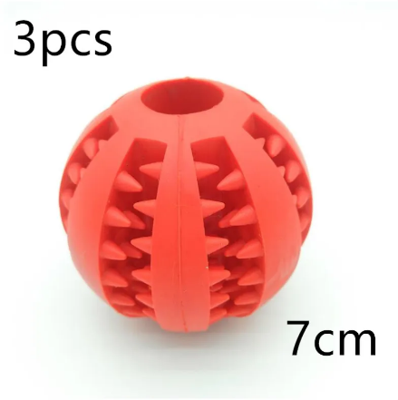 Interaktiver Gummi-Schleuderball für Hunde