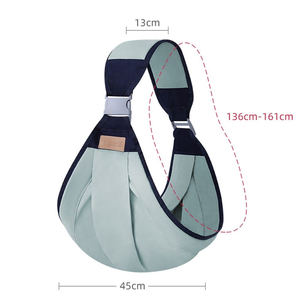 Écharpe de portage pour bébé à bandoulière