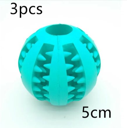 Interaktiver Gummi-Schleuderball für Hunde
