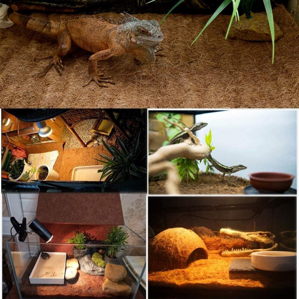 Terrarienteppich aus natürlicher Kokosfaser