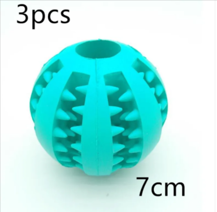 Interaktiver Gummi-Schleuderball für Hunde