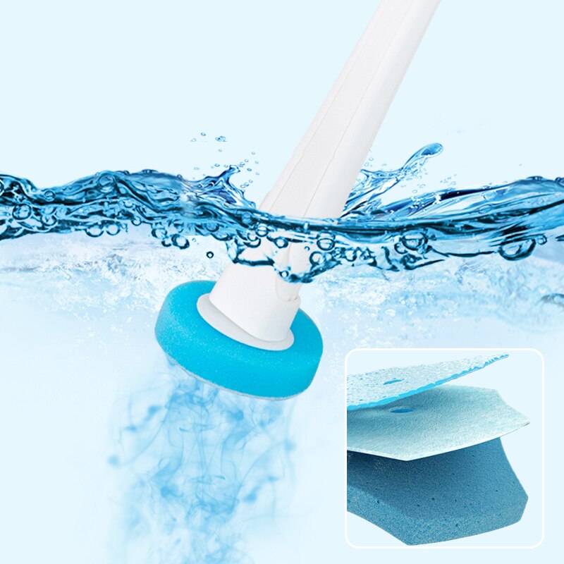 Brosse jetable pour toilettes