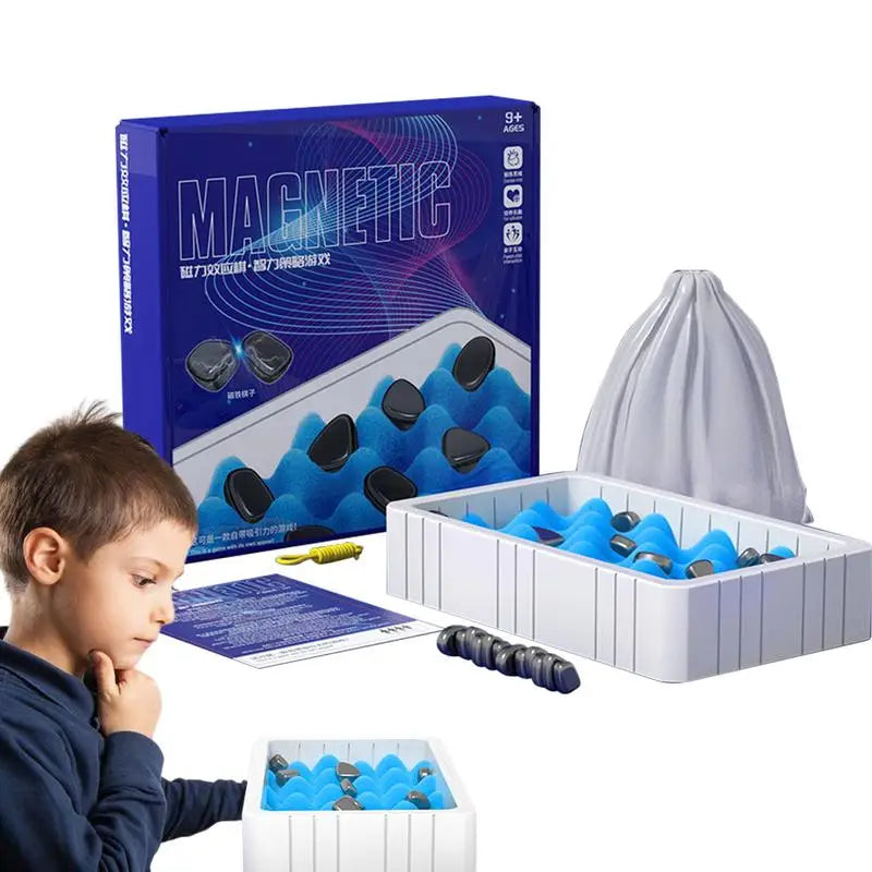 Schachbrettspiel Magnetischer Effekt