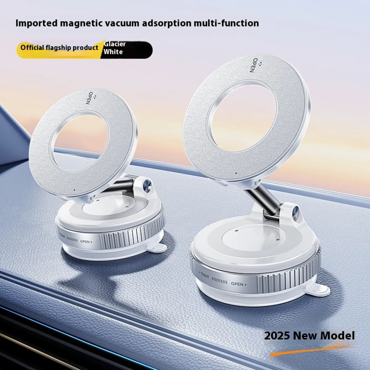 Verstellbarer magnetischer Handyhalter für das Auto