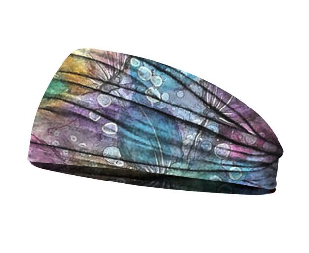 Damen Yoga-Kopftuch breit Sommer-Haarband