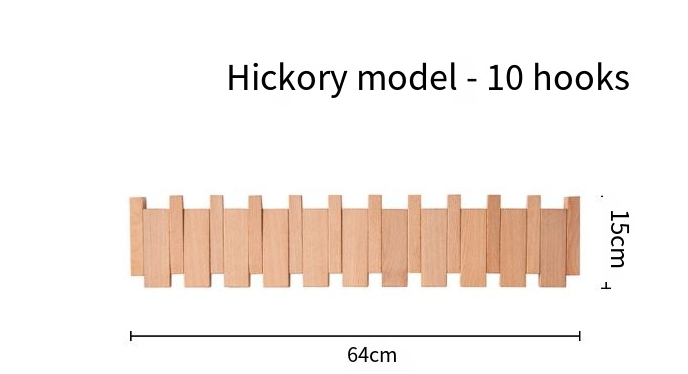 Simplicity Garderobenleiste mit Klaviertasten (Ein Stück)