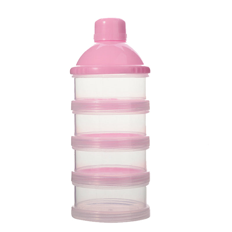 Boîte doseuse de lait en poudre portable à 4 compartiments Dora Baby