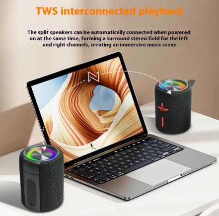 Magnetischer Split-Bluetooth-Subwoofer-Lautsprecher – Hochauflösender tragbarer Klang