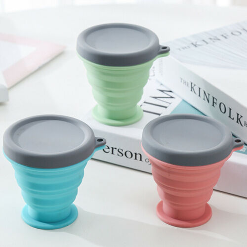 Collapsible Silicone Travel Cup – 200mL