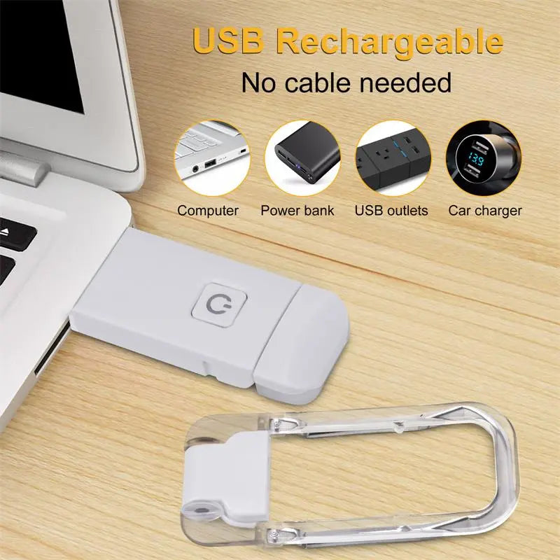 Lampe de Lecture LED USB Rechargeable Protection des Yeux