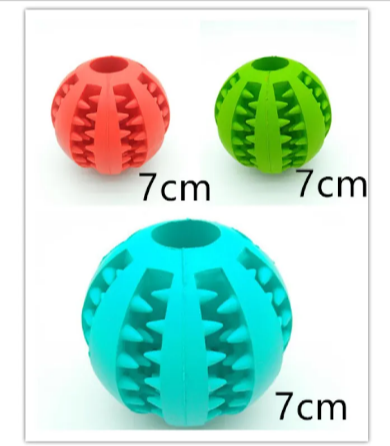 Interaktiver Gummi-Schleuderball für Hunde
