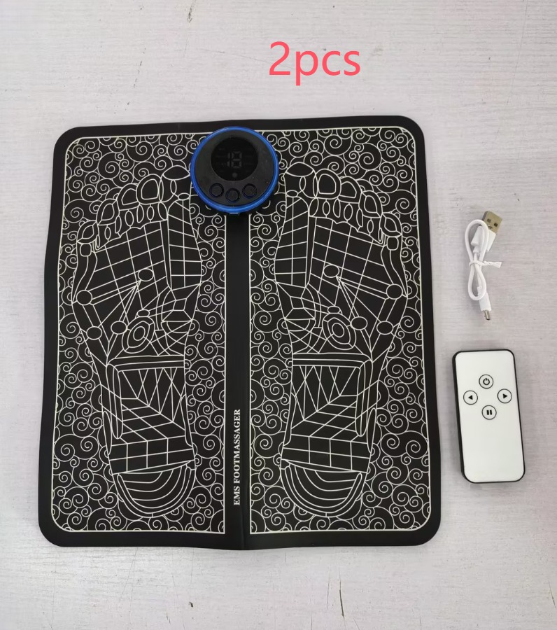 Tapis de massage de pieds rechargeable