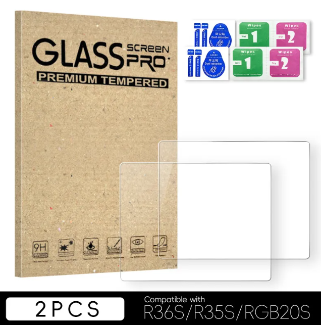 Shield Guard Panzerglas-Displayschutzfolie für tragbare Spielekonsole