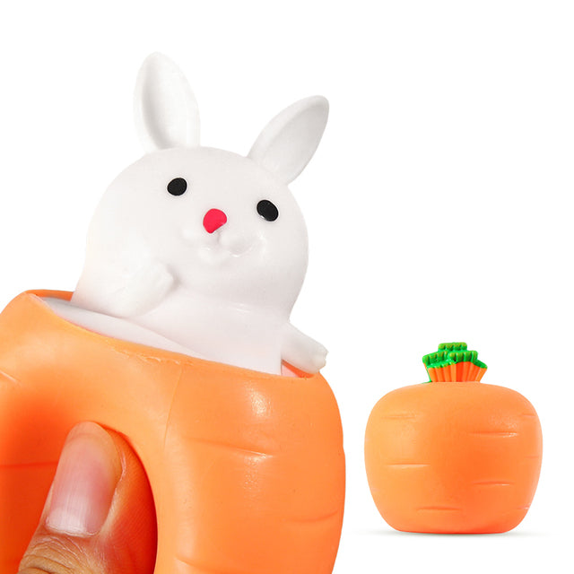 Jouet Anti-Stress Lapin Carotte Mignon