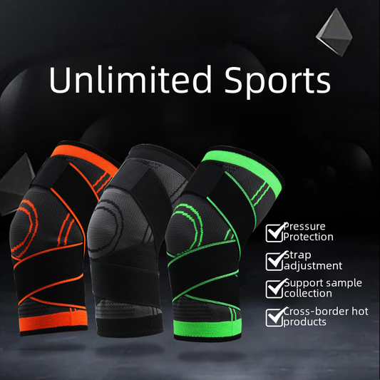 Genouillère de compression pour hommes pour le sport et le fitness
