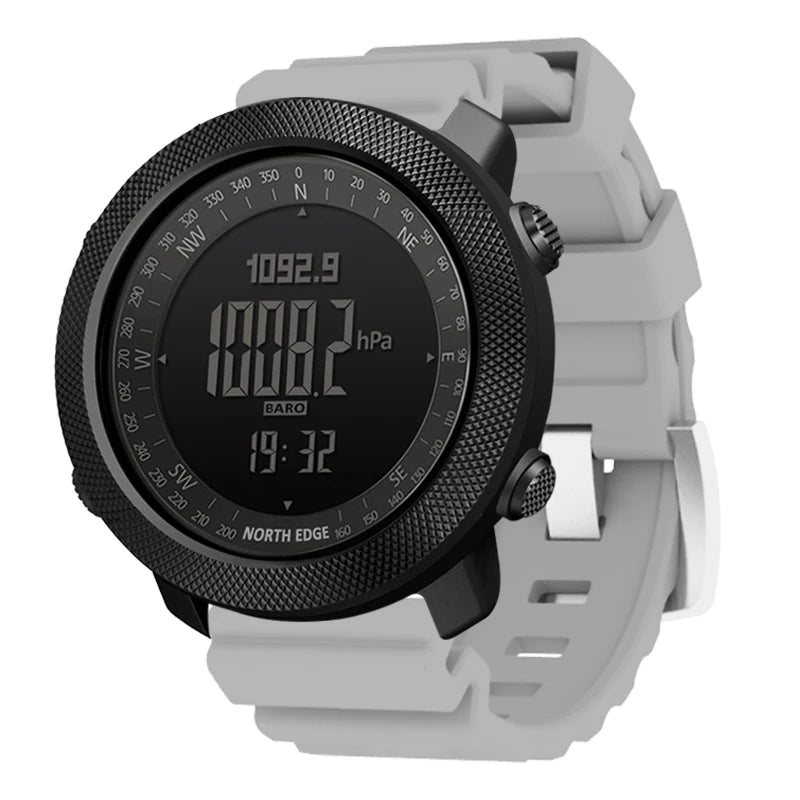 NORTH EDGE Men's Sport Digital Watch Hours Running Swimming Military Army Watches Altimeter Barometer Compass Waterproof 50m - Novli; Another thing you didn’t know you needed. ✨