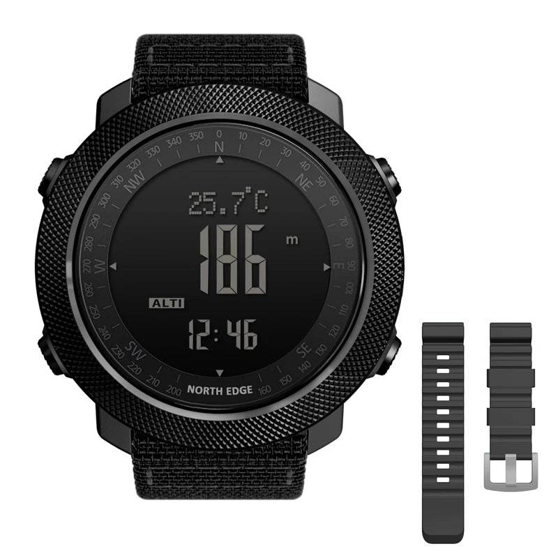 NORTH EDGE Men's Sport Digital Watch Hours Running Swimming Military Army Watches Altimeter Barometer Compass Waterproof 50m - Novli; Another thing you didn’t know you needed. ✨