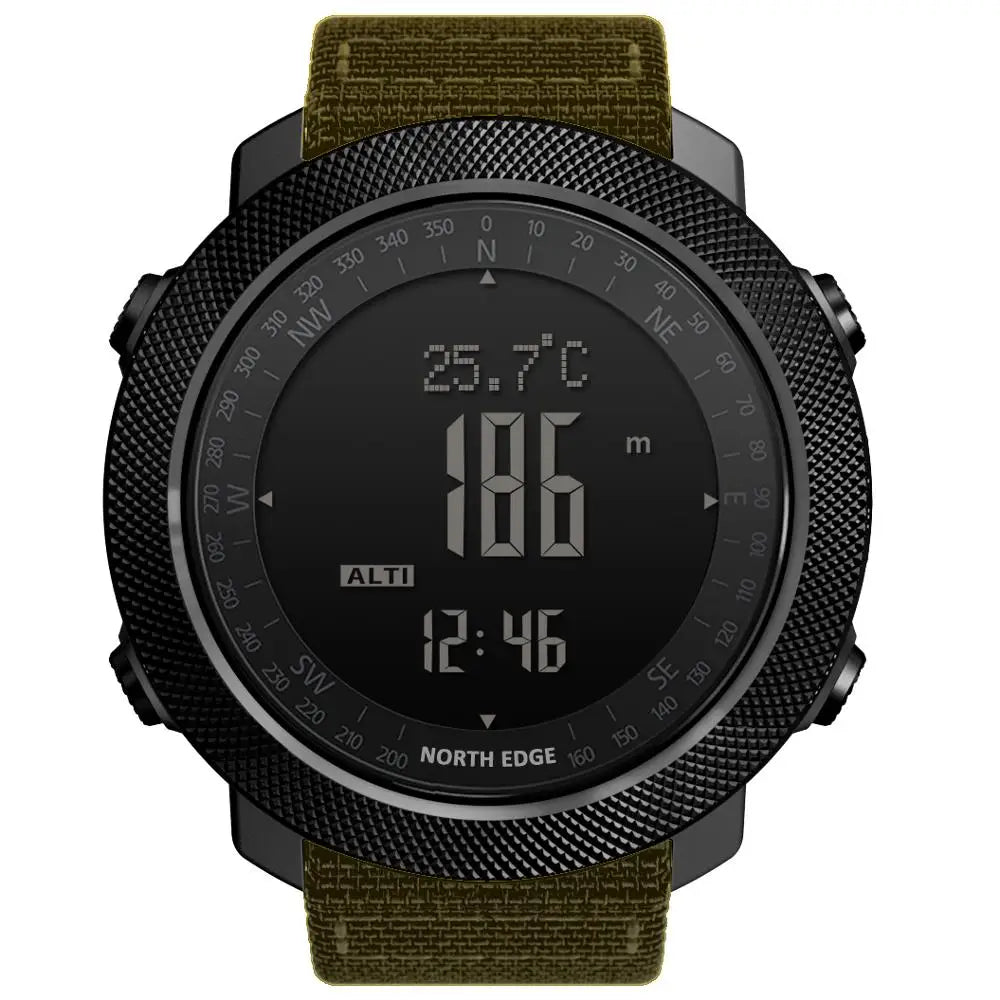 NORTH EDGE Men's Sport Digital Watch Hours Running Swimming Military Army Watches Altimeter Barometer Compass Waterproof 50m - Novli; Another thing you didn’t know you needed. ✨