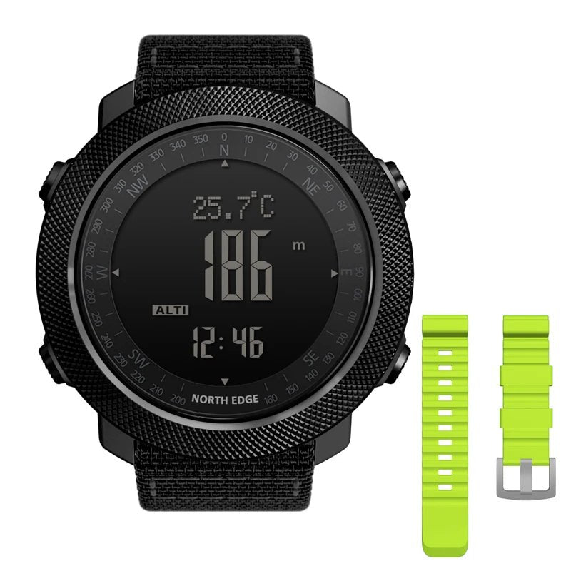 NORTH EDGE Men's Sport Digital Watch Hours Running Swimming Military Army Watches Altimeter Barometer Compass Waterproof 50m - Novli; Another thing you didn’t know you needed. ✨