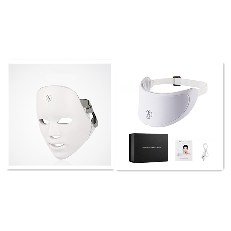 LED-Therapie-Gesichtsmaske zur Hautverjüngung