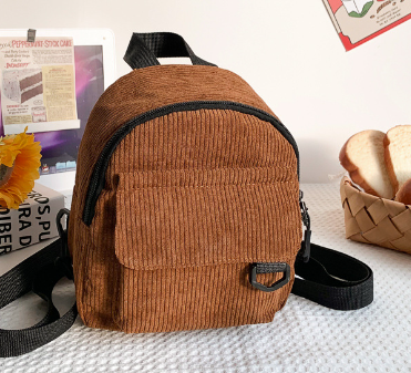 Chic Corduroy Commuter Backpack