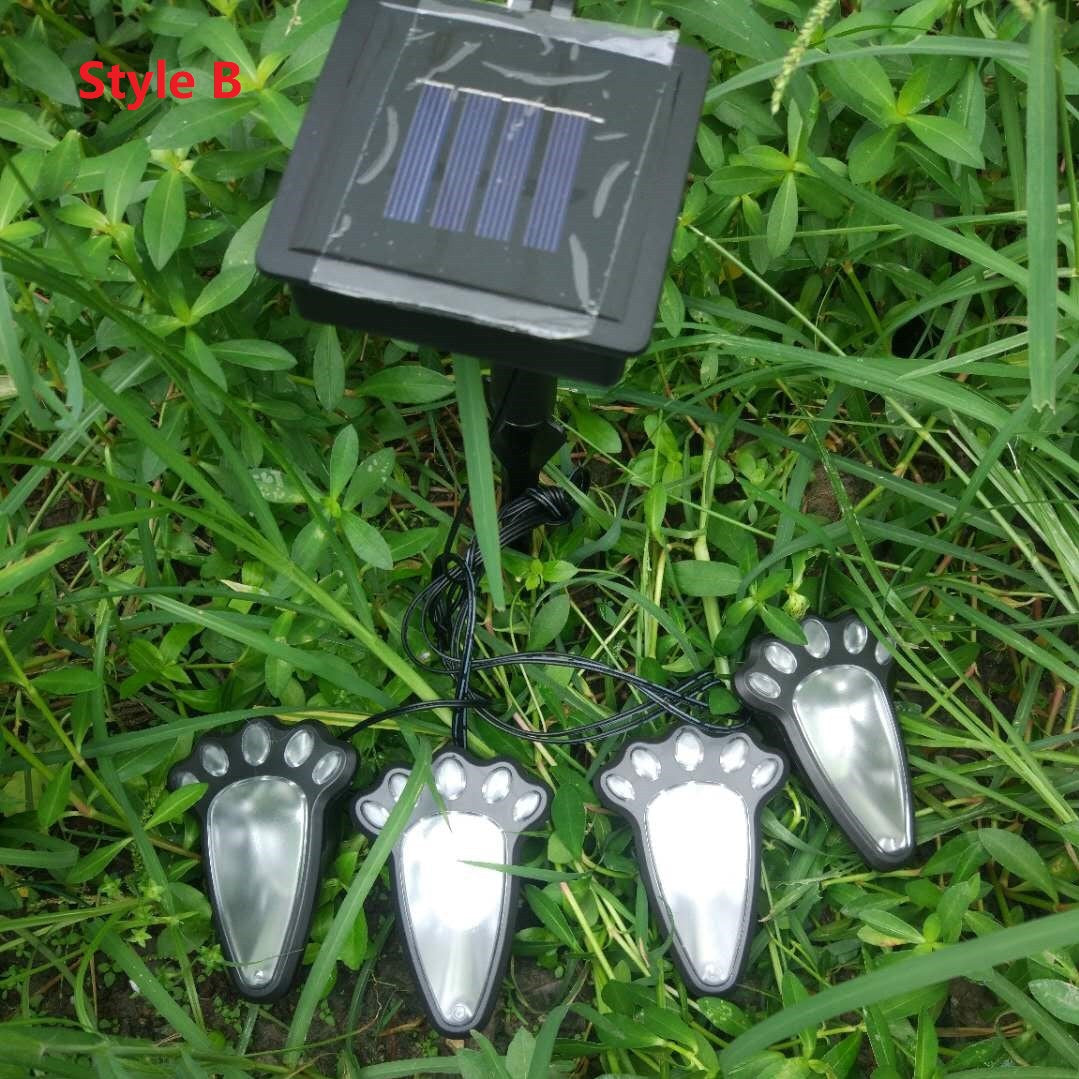 Solar-Bärenpfoten-Leuchte