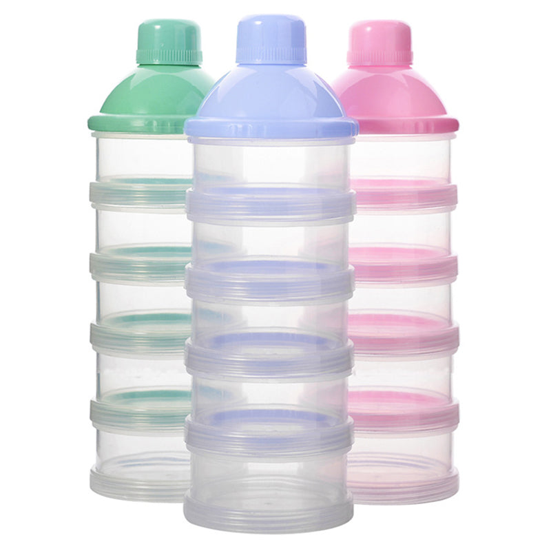 Boîte doseuse de lait en poudre portable à 4 compartiments Dora Baby