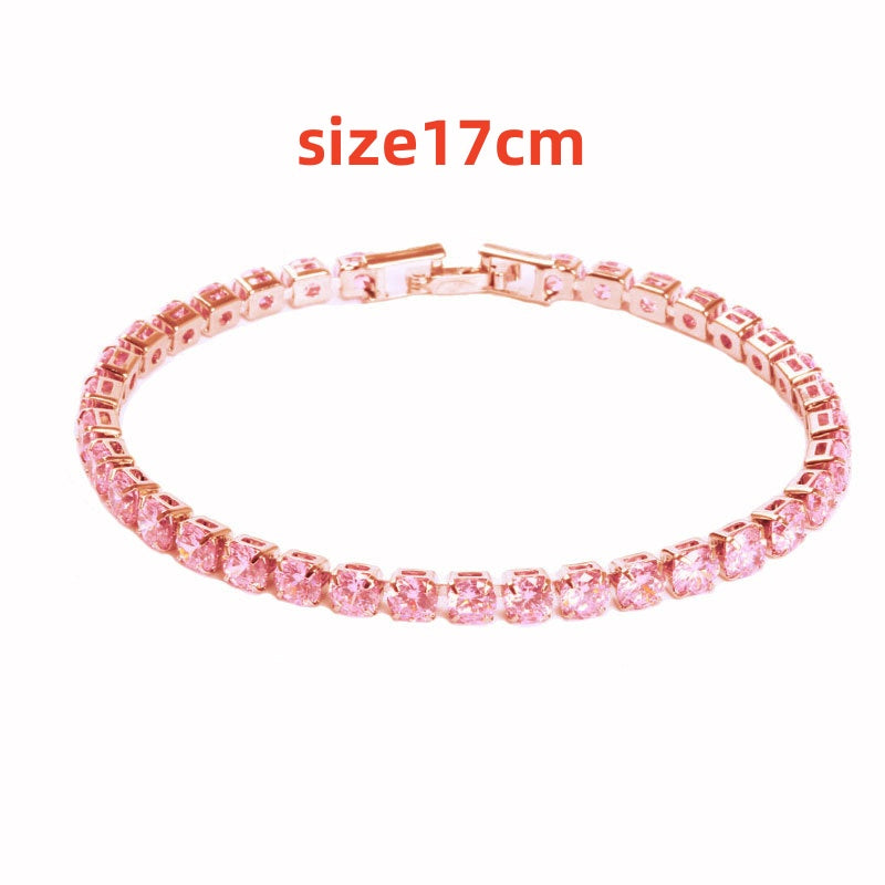 Hip Hop 4.0 Micro Zirkon Tennisarmband Set