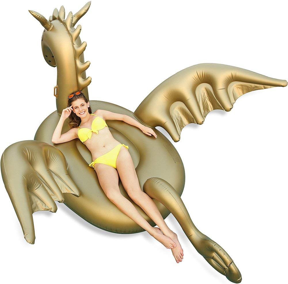 Majestätischer Drache 261 cm Pool-Schwimmtier von Luxy