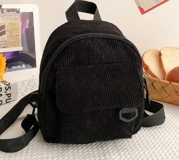 Chic Corduroy Commuter Backpack