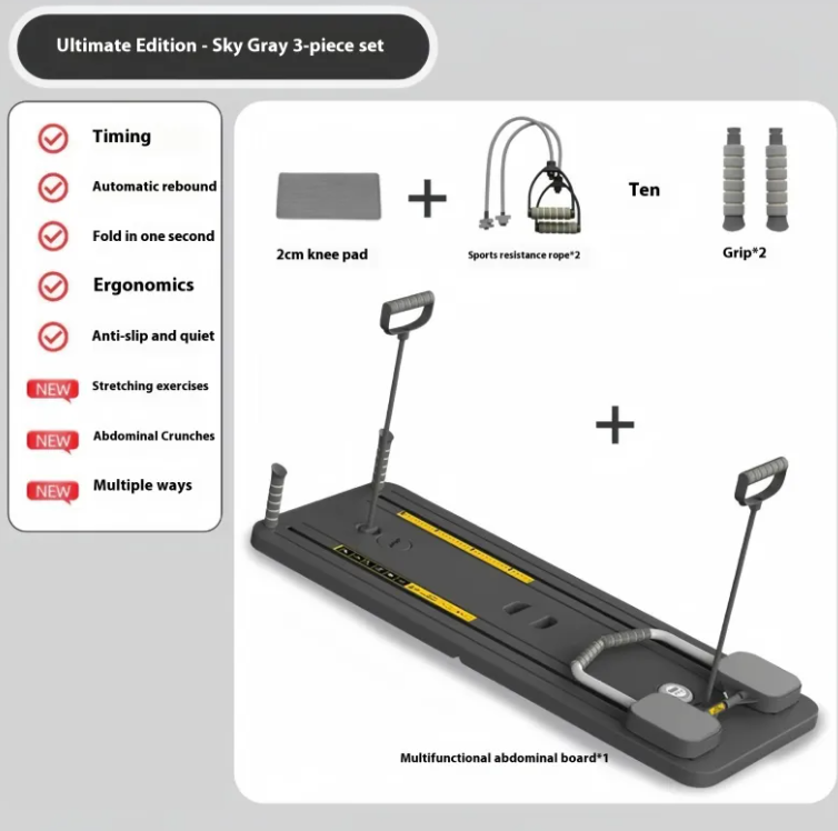 Haushalts-Bauchroller-Fitnessbrett