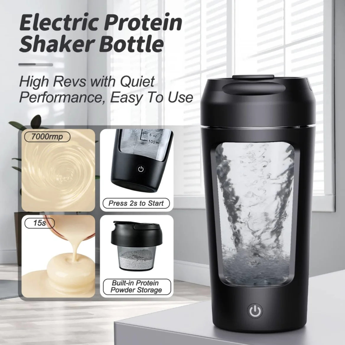 Elektrischer tragbarer Whey Protein Shaker