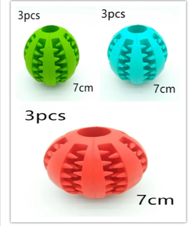 Interaktiver Gummi-Schleuderball für Hunde